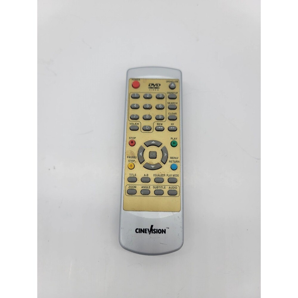 Original Cinevision  DVD HTF2H26D2 Remote Control For DVR1000